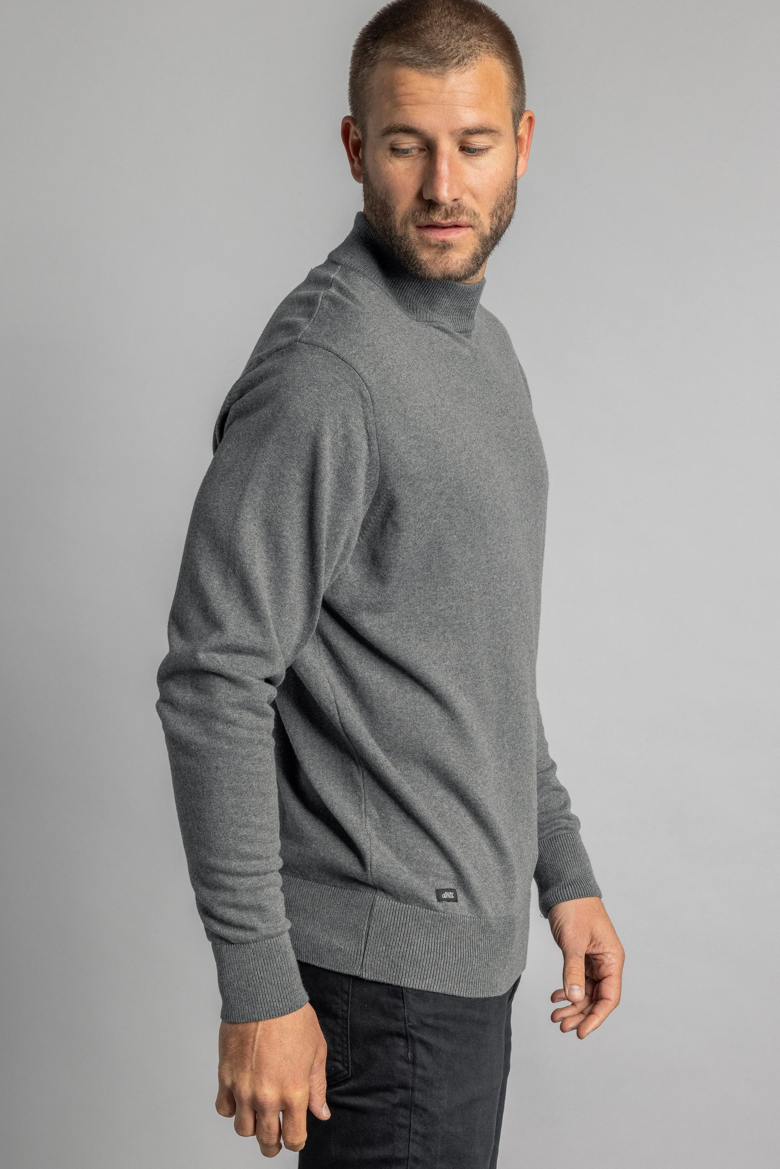 Turtleneck Strick-Pullover