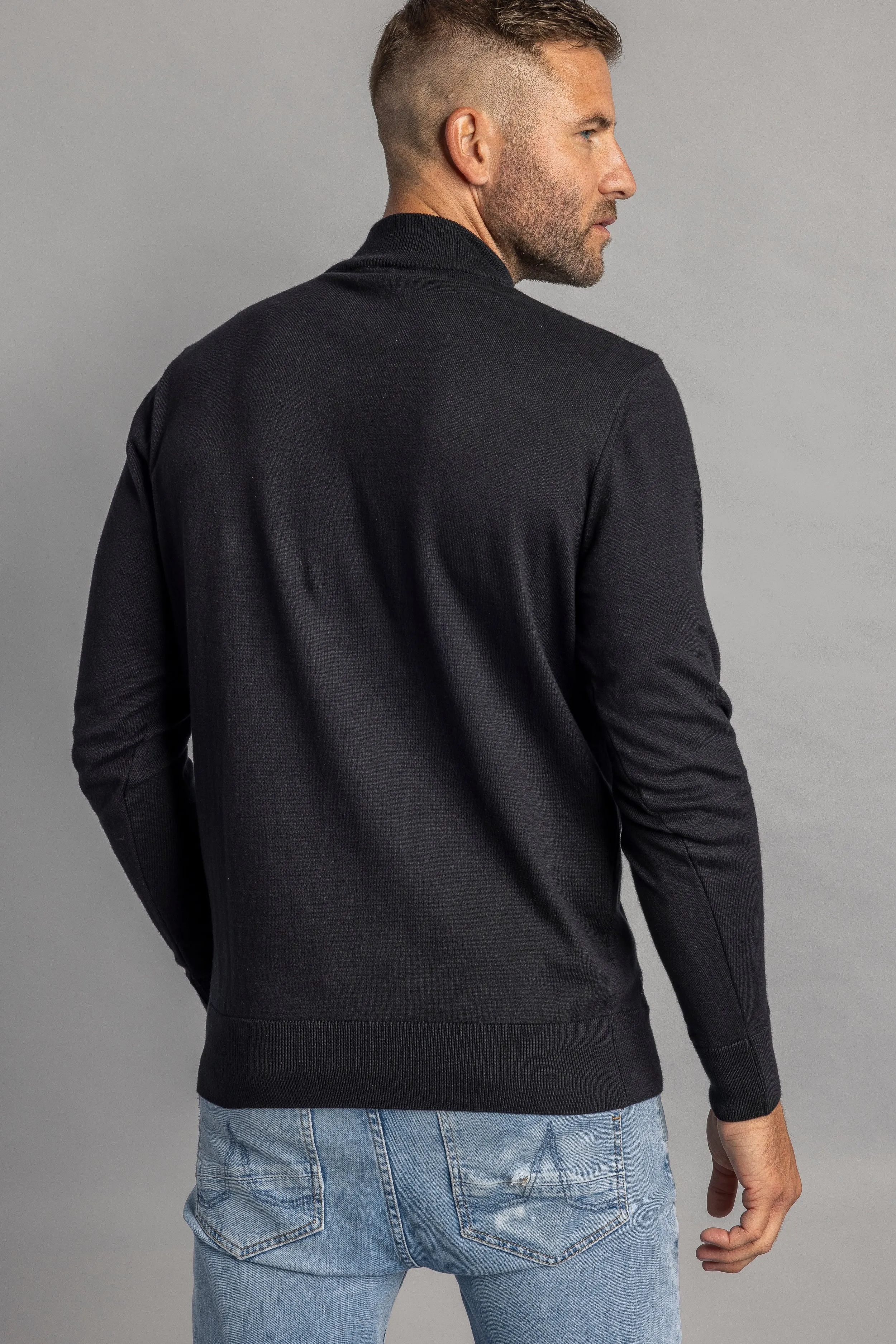 Turtleneck Strick-Pullover