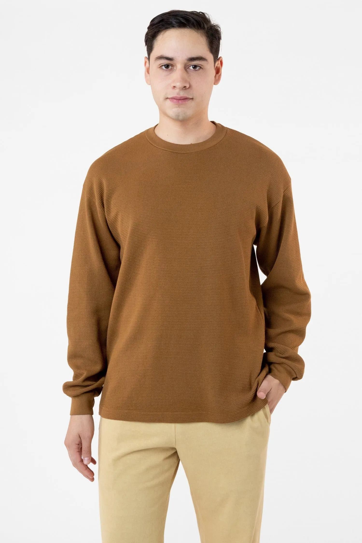 TX407GD - Long Sleeve Heavy Thermal Crew Neck