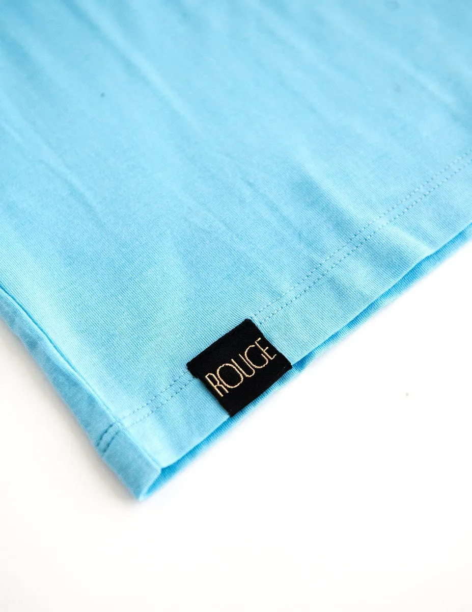 Will be Remembered Pajamas - Light Blue - Final Sale