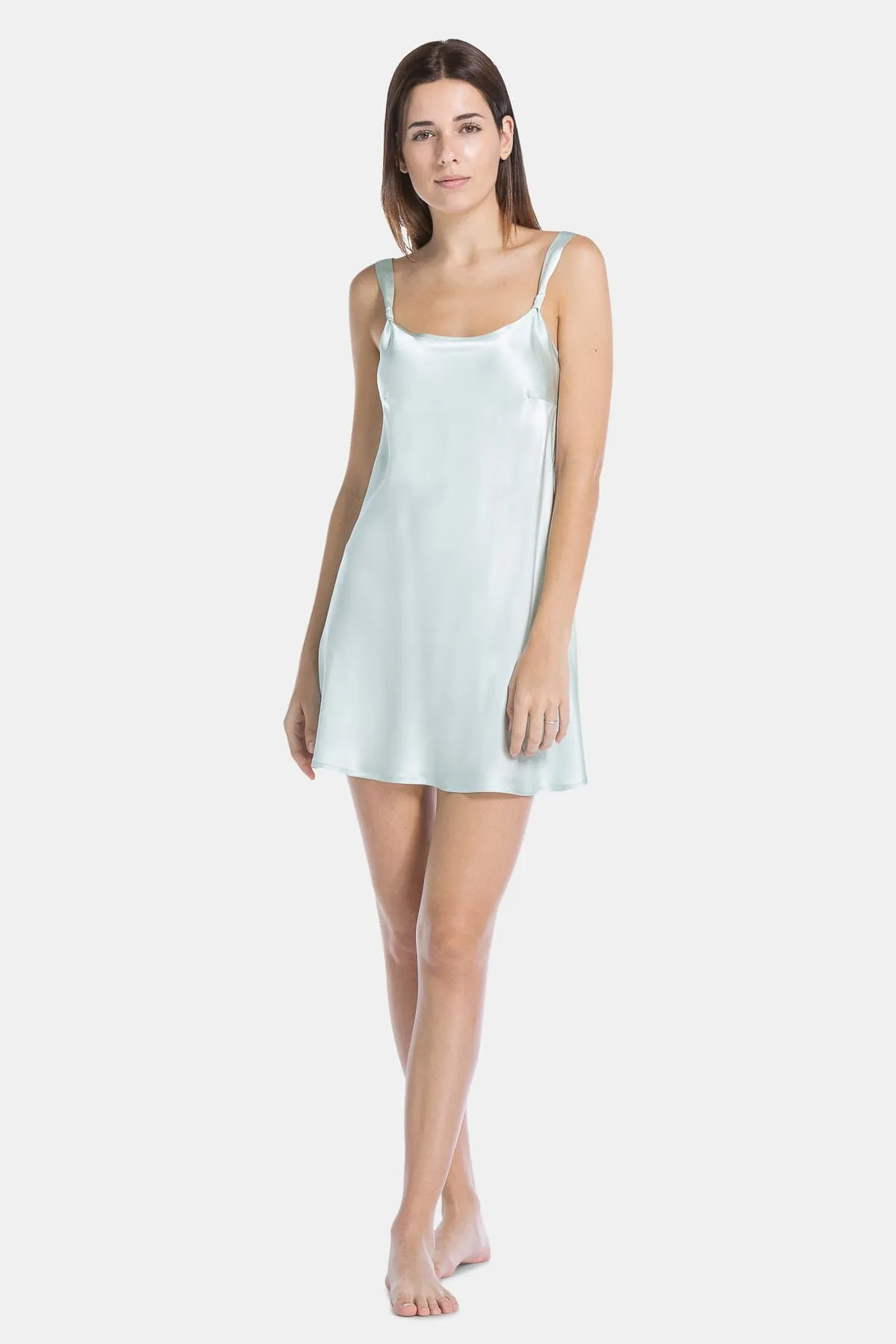 Women's 100% Mulberry Silk Chemise