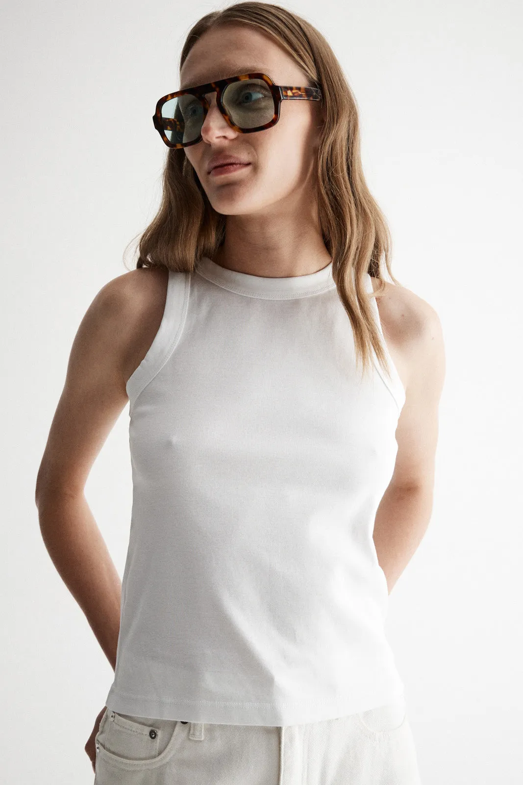 Zoe Tank White